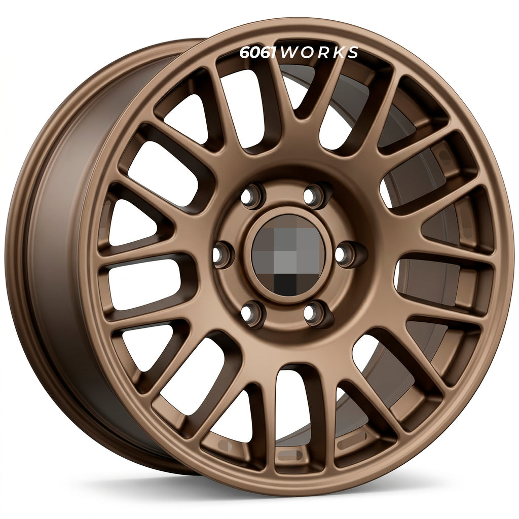 Toyota Tacoma 2024+ BBS TS-M forged motorsport off-road wheels | 6061works
