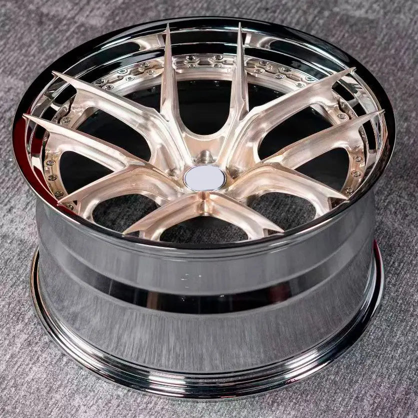 Custom forged wheels for BMW M5 F90 | 6061works S101 style