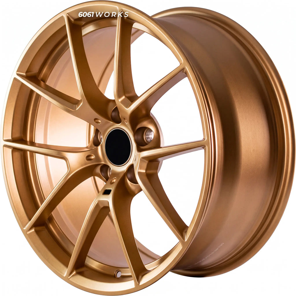 Custom forged wheels for 2026 BMW M5 Touring G99 | 6061works OEM BMW 763M style
