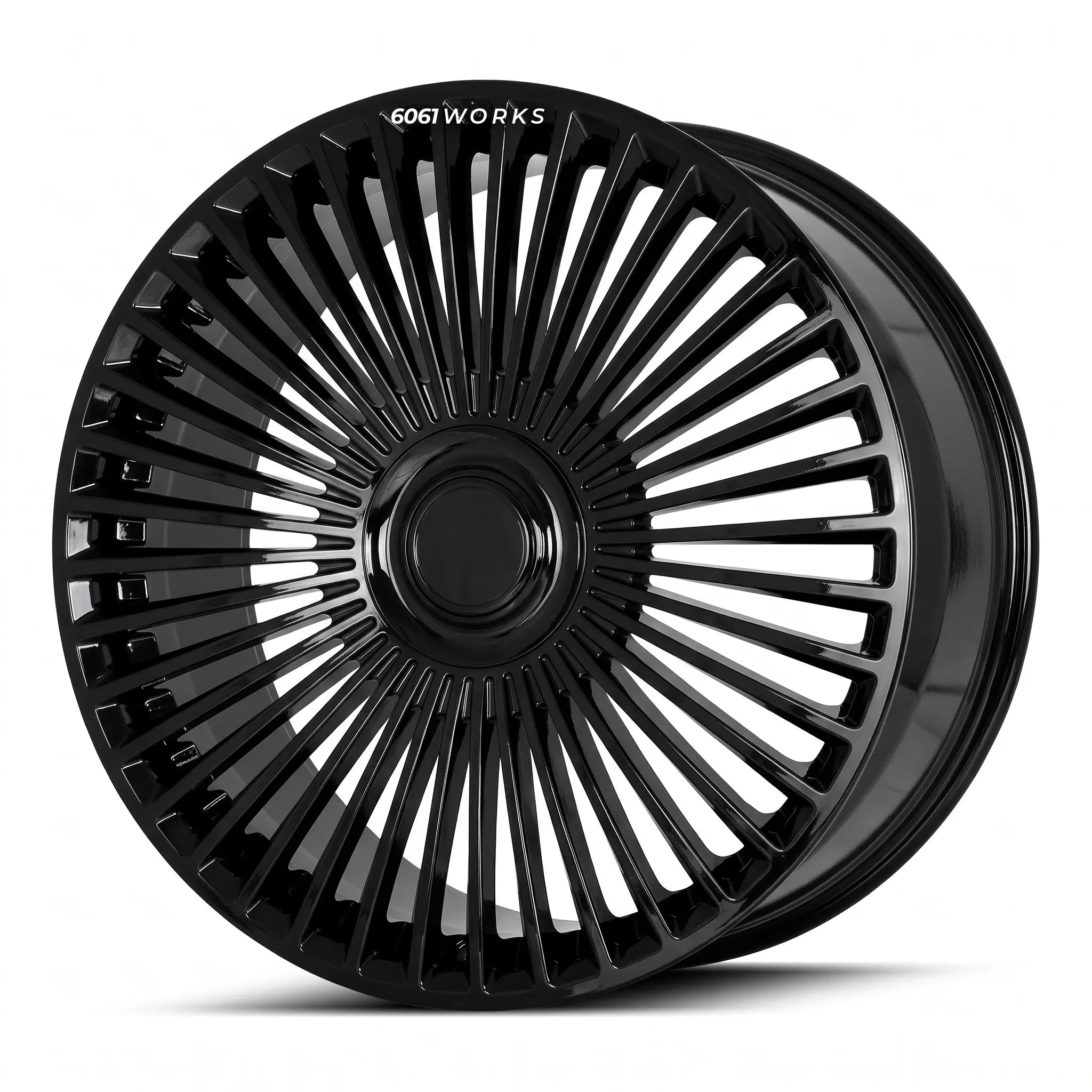 Custom forged wheels for 2026 Cadillac Escalade IQ | 6061works Forgiato Trimestre-M style
