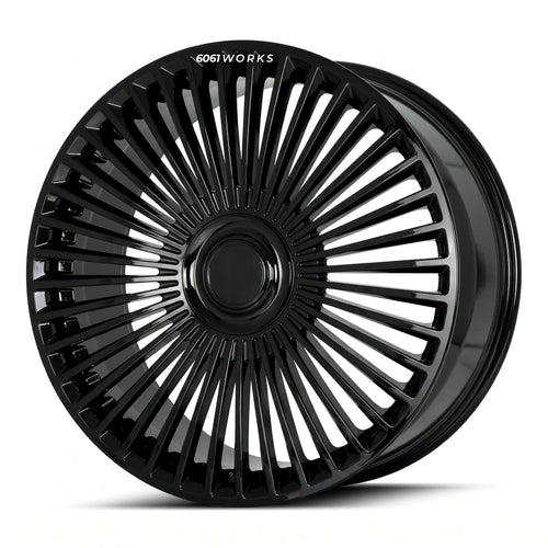Custom forged wheels for 2026 Cadillac Escalade IQ | 6061works Forgiato Trimestre-M style