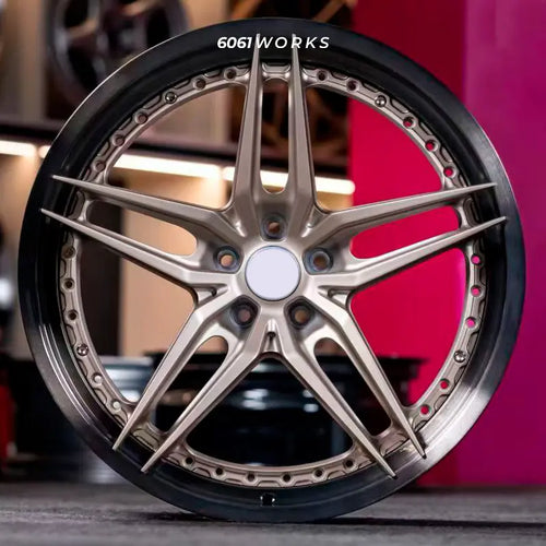 Ferrari F12 Berlinetta custom forged wheels | S107SC 2-piece style