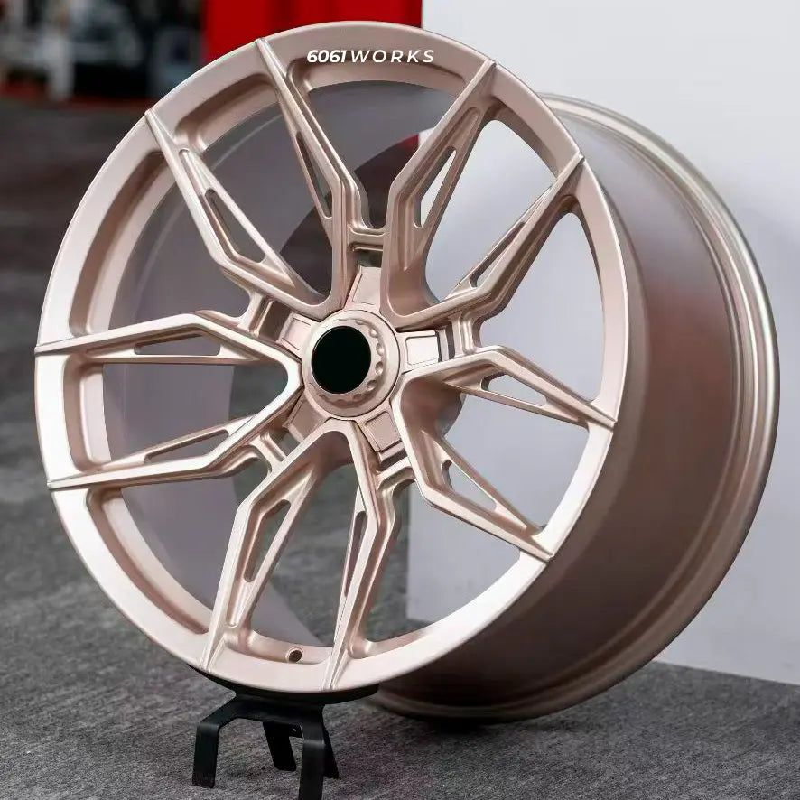 Custom forged wheels for Ferrari GTC4Lusso | 6061works Vossen NF11 style