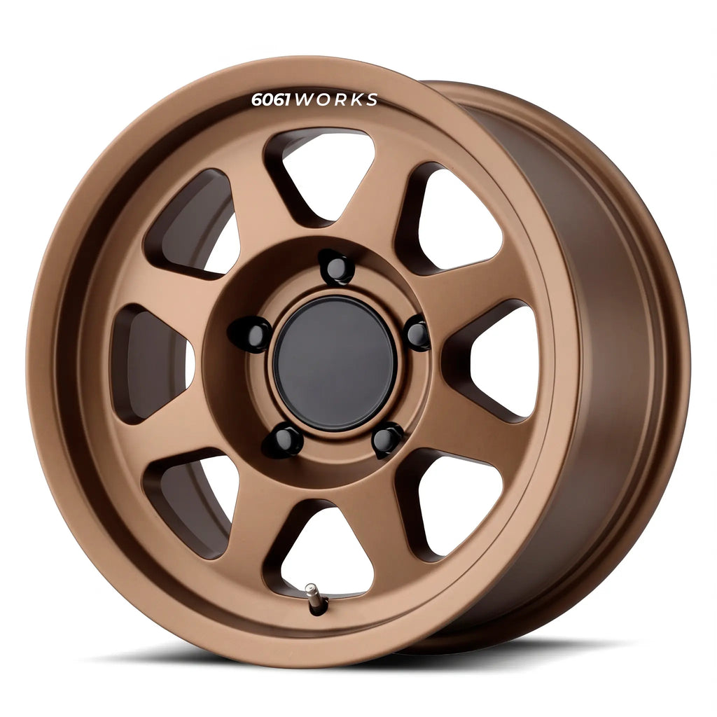 Custom forged wheels for 2026 Jeep Wrangler JL | 6061works Method 701 style