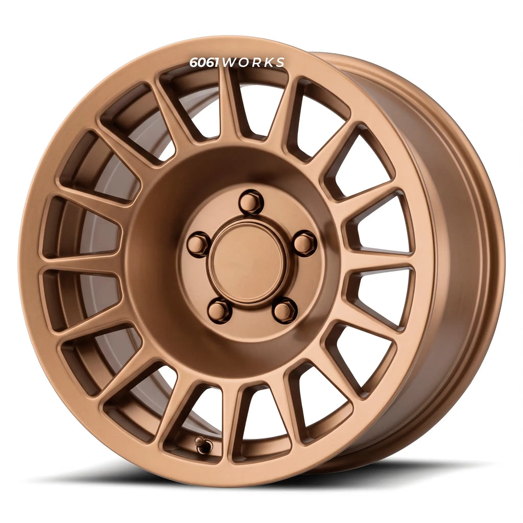 Custom forged wheels for 2026 Jeep Wrangler JL | 6061works Method 707 style