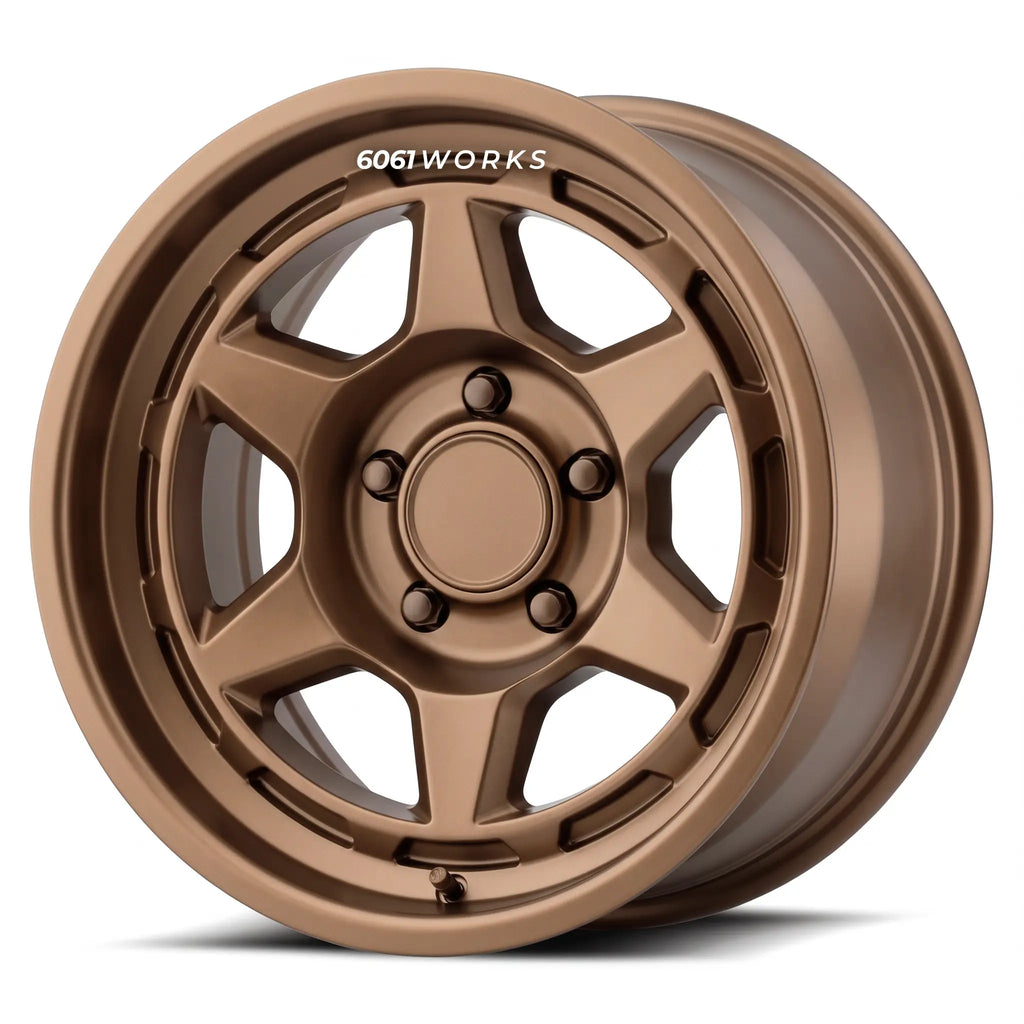 Custom forged wheels for 2026 Jeep Wrangler JL | 6061works Method 708 style