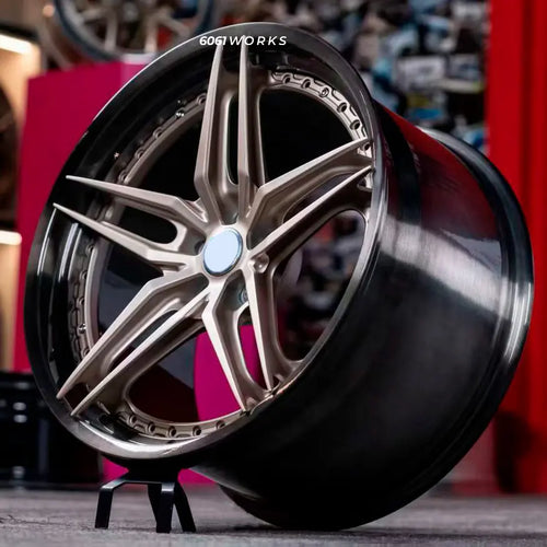 Lamborghini Huracan LP610-4 custom forged wheels | S107SC 2-piece style
