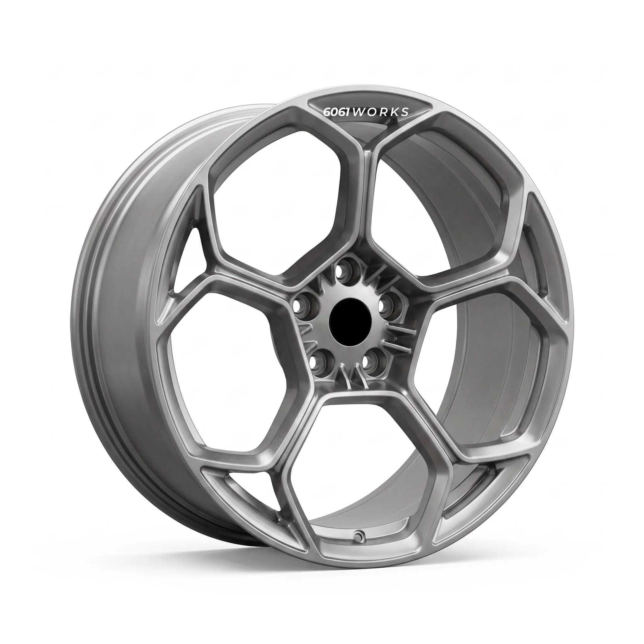 Custom forged wheels for 2026 Lamborghini Urus SE | 6061works OEM Helianthus style