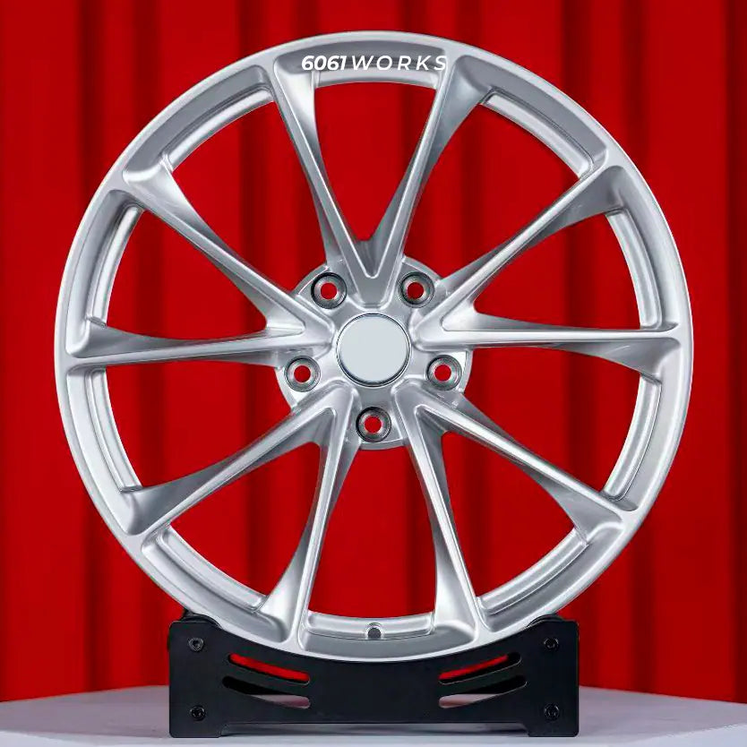 Custom forged wheels for McLaren 675LT | 6061works P204 style