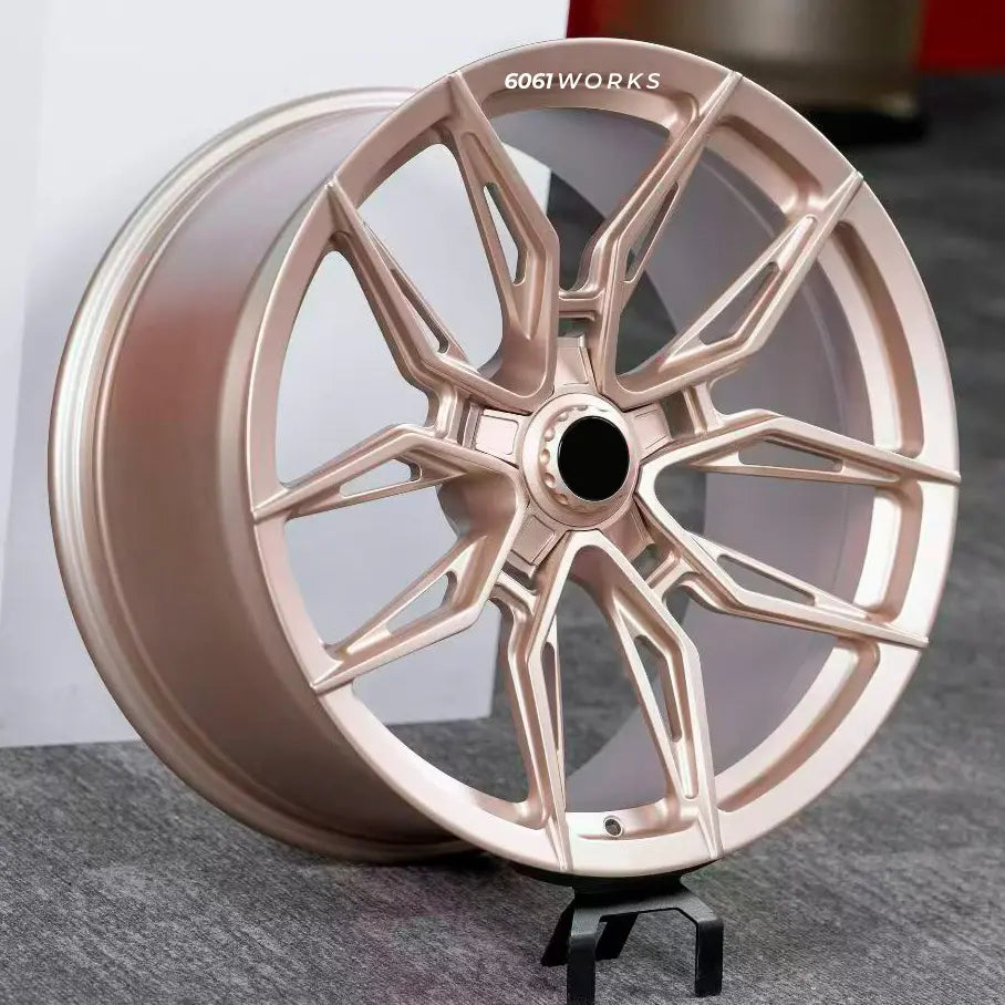 Custom forged wheels for McLaren 720S | 6061works Vossen NF11 style
