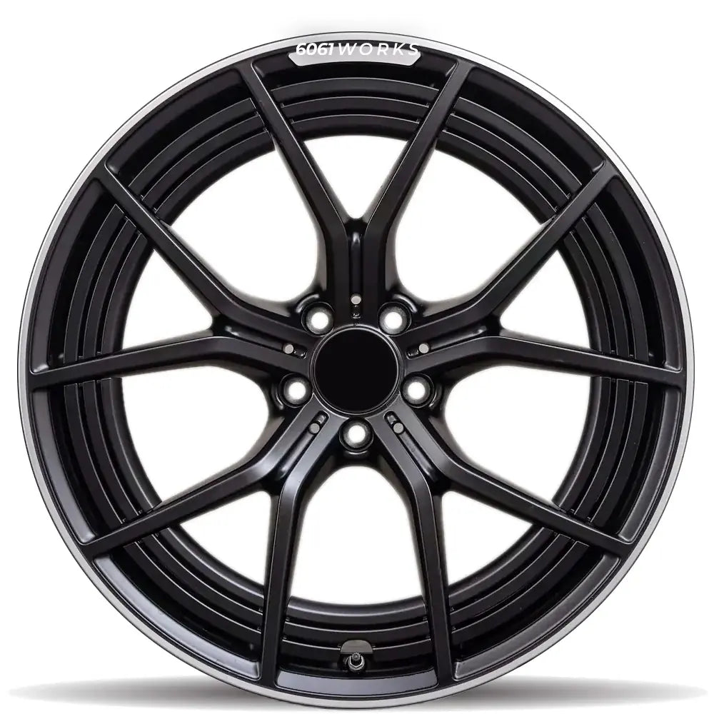 Mercedes-Benz AMG GT 63 S E Performance C192 custom forged wheels | OEM AMG 5 twin spoke style