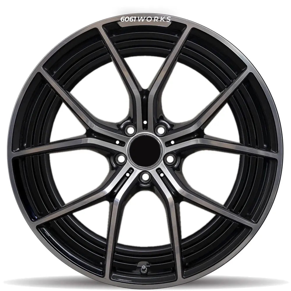 Custom forged wheels for Mercedes-Benz AMG GT 63 S E Performance C192 | 6061works OEM AMG 5 twin spoke style