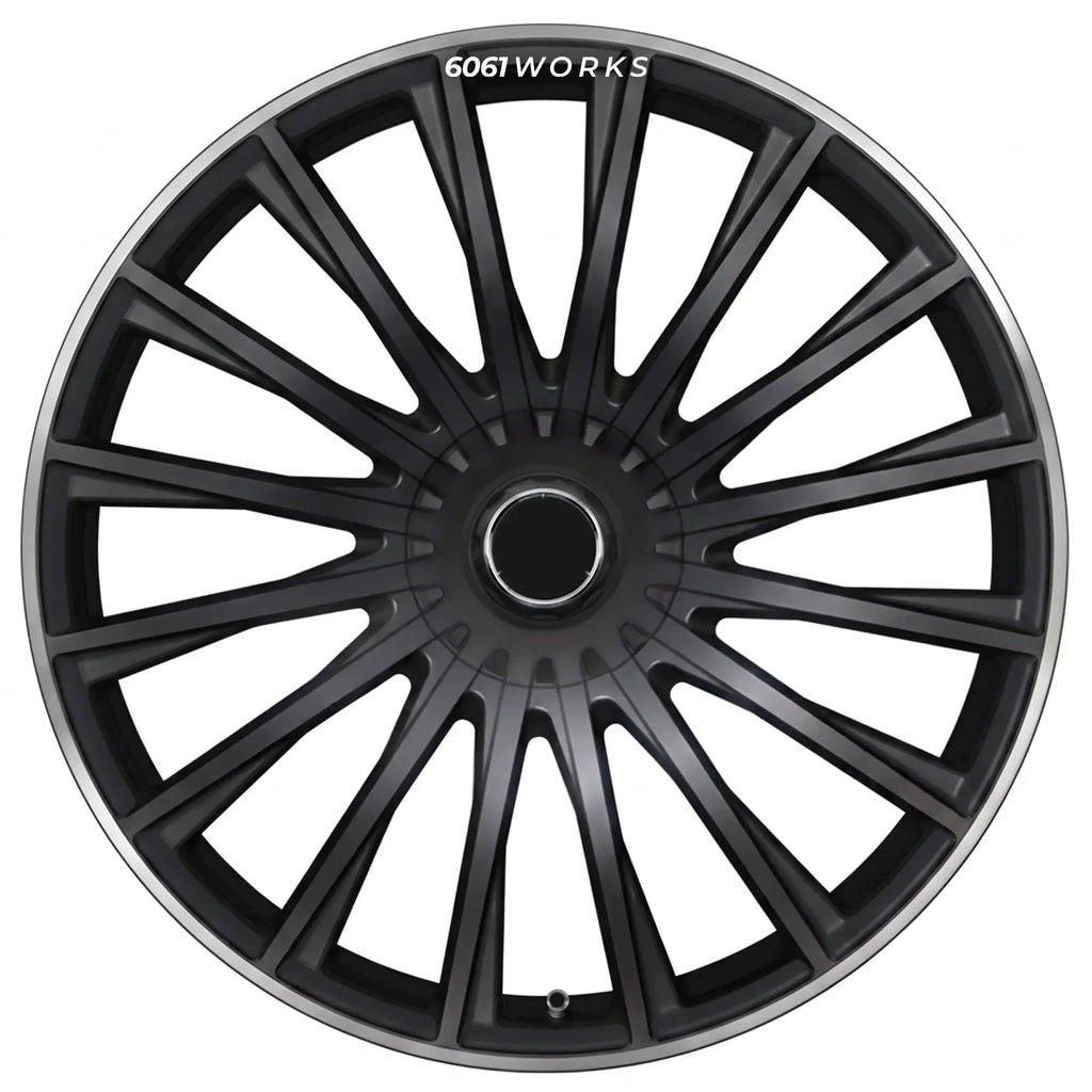 Mercedes-Benz AMG S 63 E Performance W223 custom forged wheels | OEM AMG multi spoke style