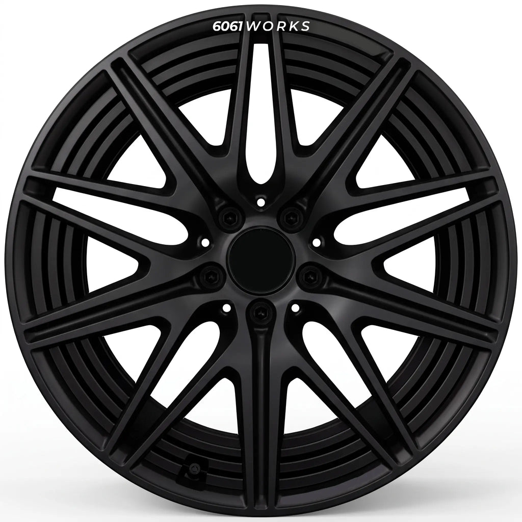 Custom forged wheels for Mercedes-Benz C63 S E Performance W206 S206 | 6061works OEM AMG A2064001200/1300-W206 style