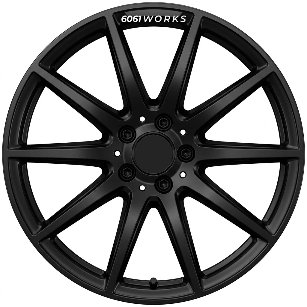 Custom forged wheels for Mercedes-Benz C63 S E Performance W206 S206 | 6061works OEM AMG A2064016900/2800 7X21-W206 style