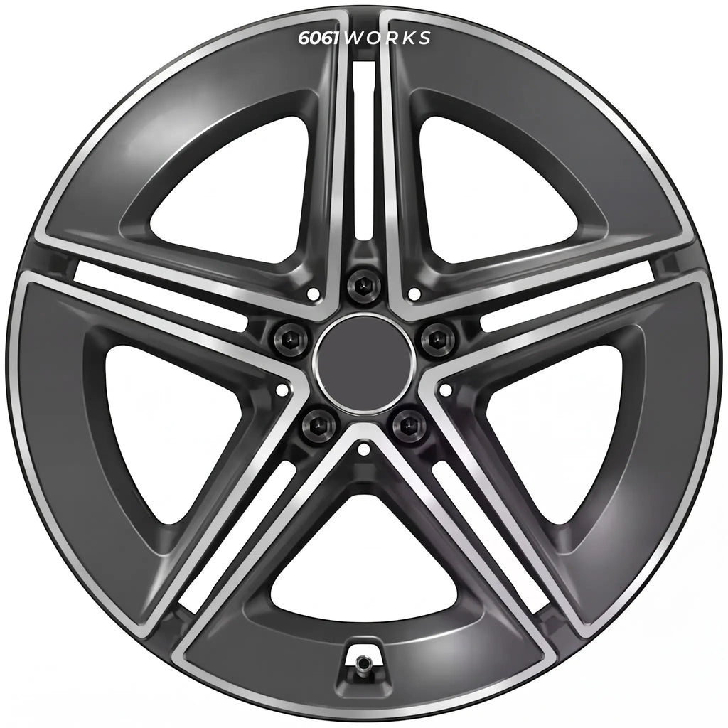 Custom forged wheels for Mercedes-Benz E53 AMG W214 S214 | 6061works OEM AMG 19-inch A2144010900/1000-7Y51 style