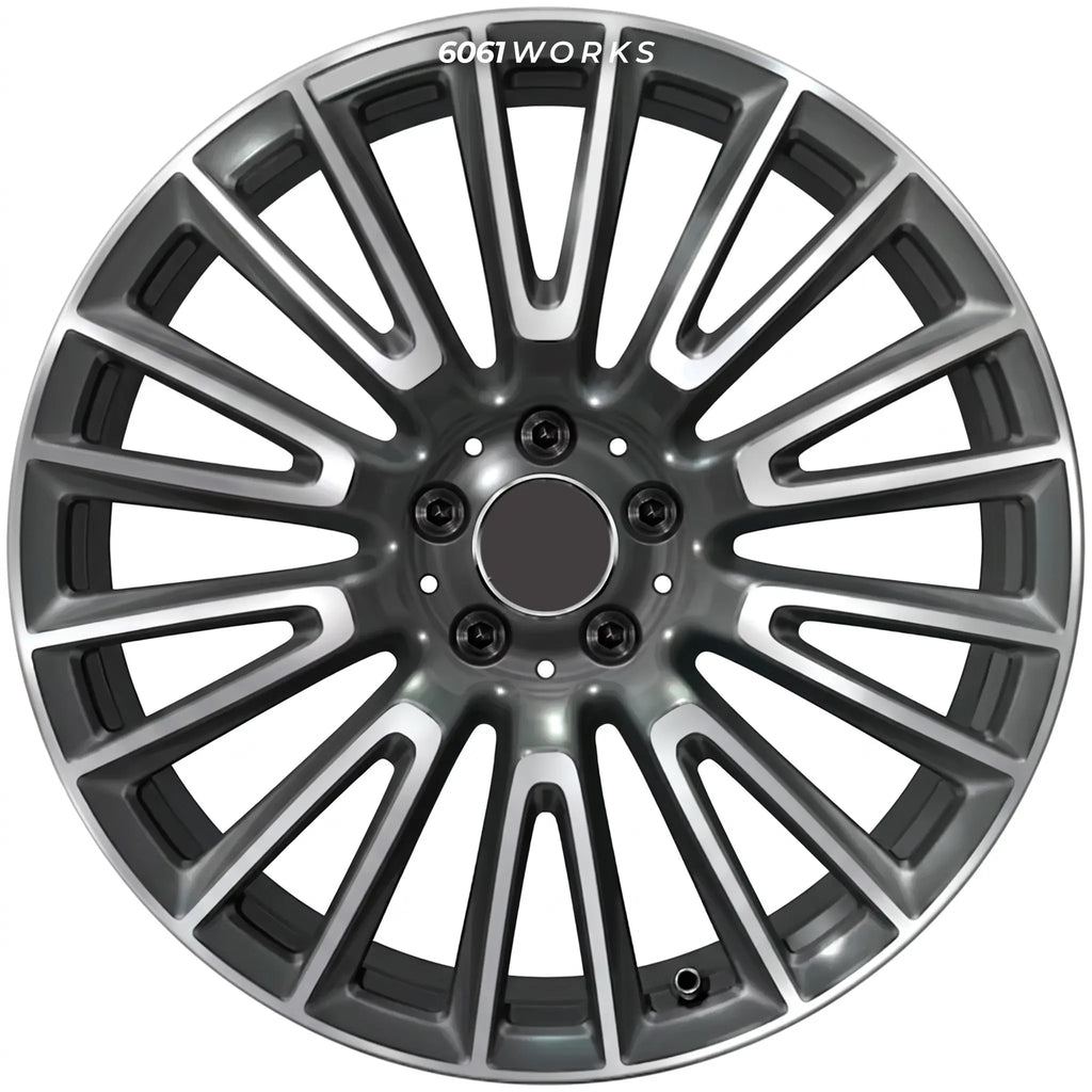 Mercedes-Benz E53 AMG W214 S214 custom forged wheels | OEM AMG 20-inch A2144011500/1600-7X21 style