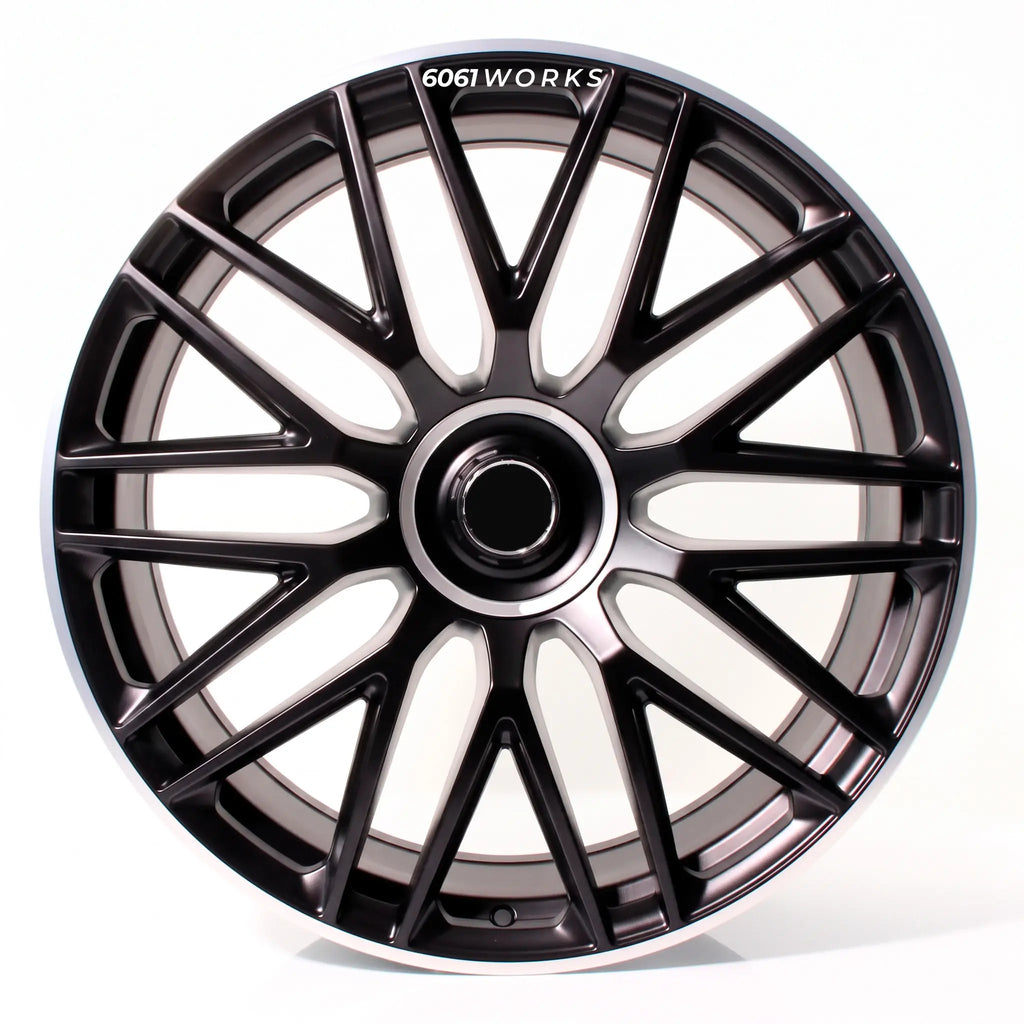 Mercedes-Benz E53 AMG W214 S214 custom forged wheels | OEM AMG 21-inch A2144011300/1400 7X71 style