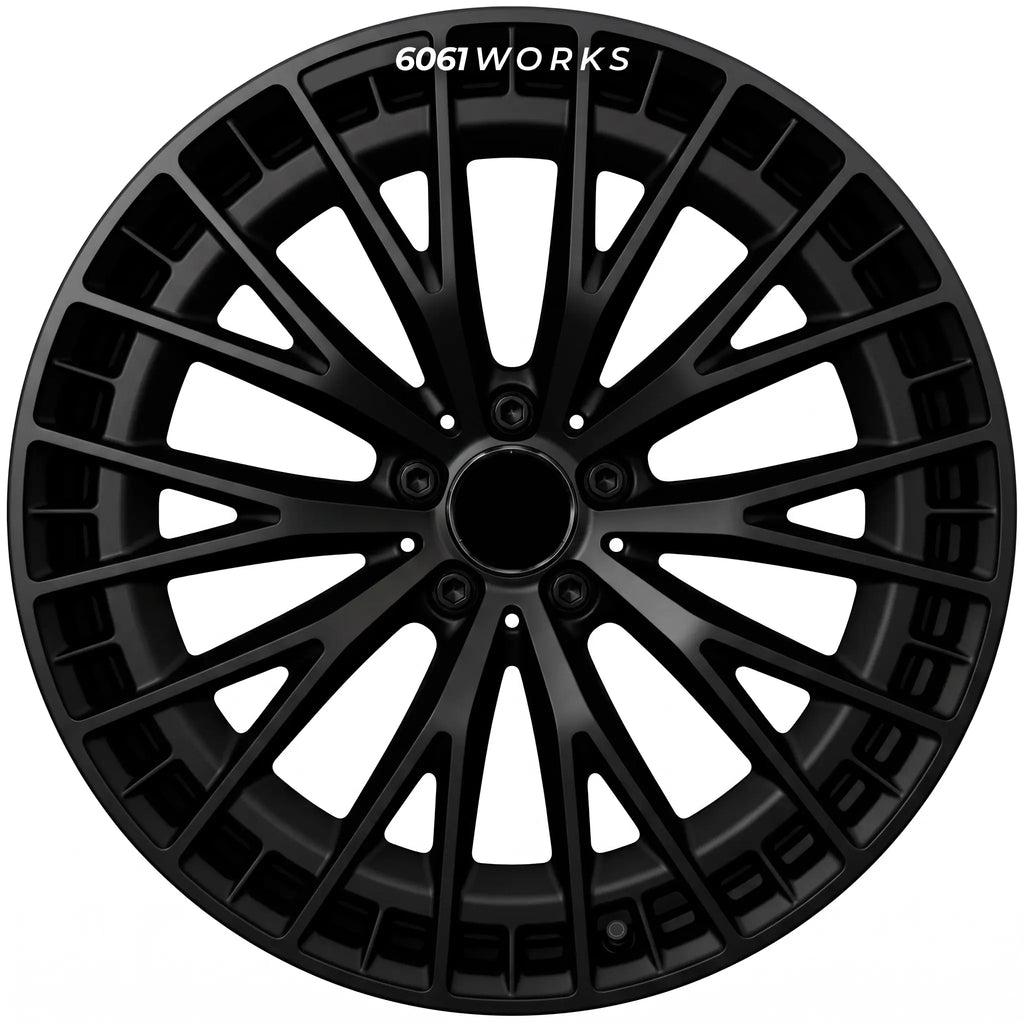 Custom forged wheels for Mercedes-Benz EQE 43 53 AMG V295 | 6061works OEM AMG 21-inch style