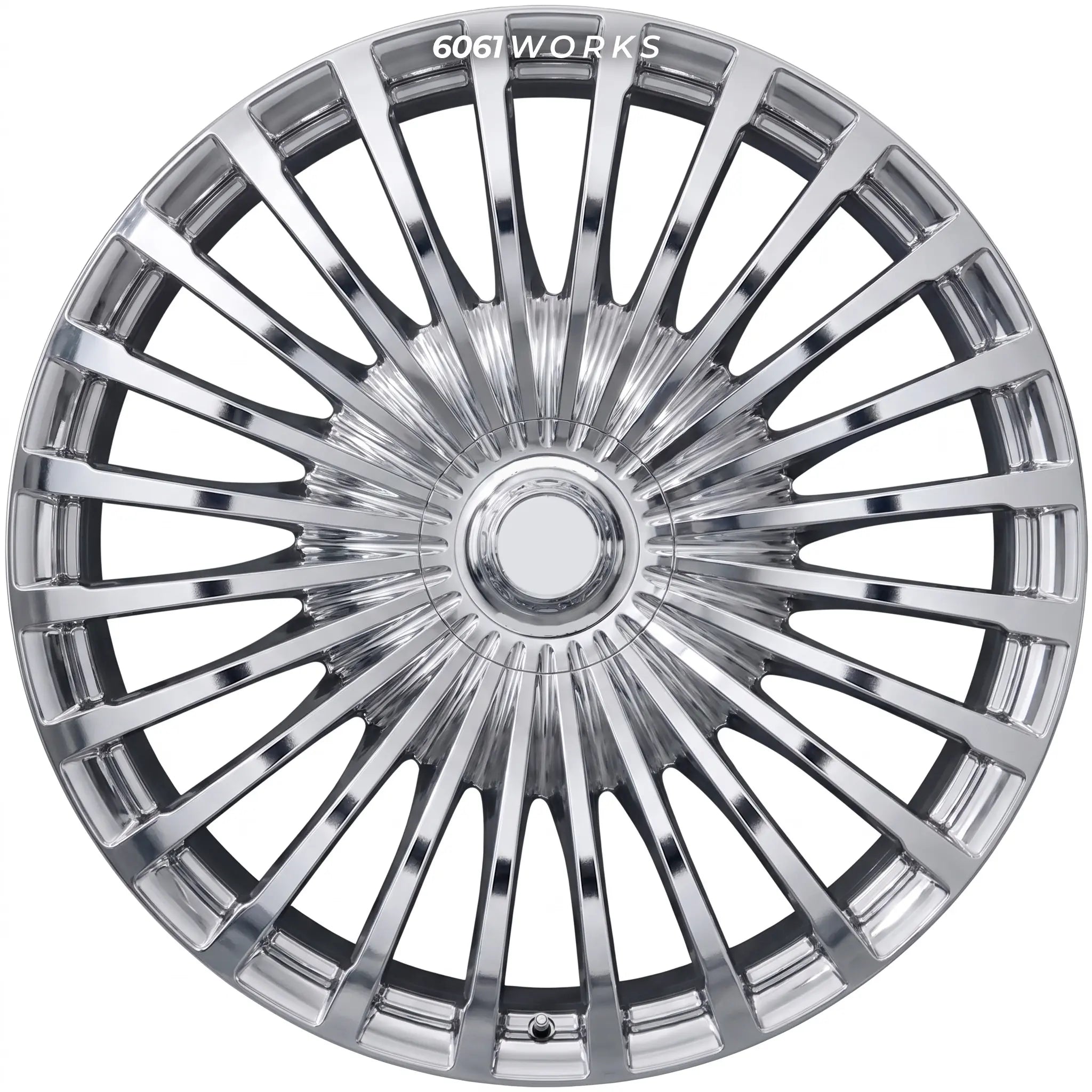 Mercedes-Benz GLS 600 Maybach X167 custom forged wheels | Polished OEM Maybach A1674011600 A1674011700 style