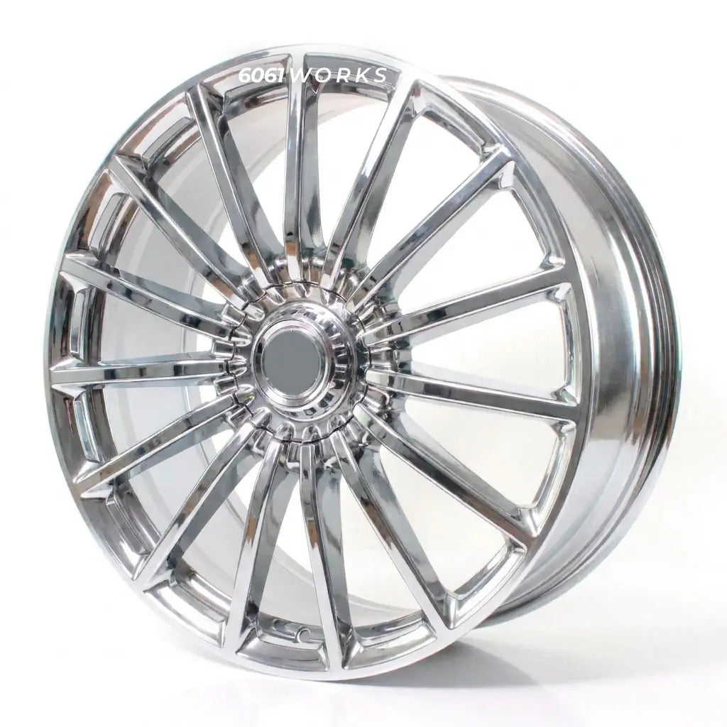 Mercedes-Benz GLS 63 4MATIC+ X167 custom forged wheels | OEM AMG A1674018300 A1674018400 style