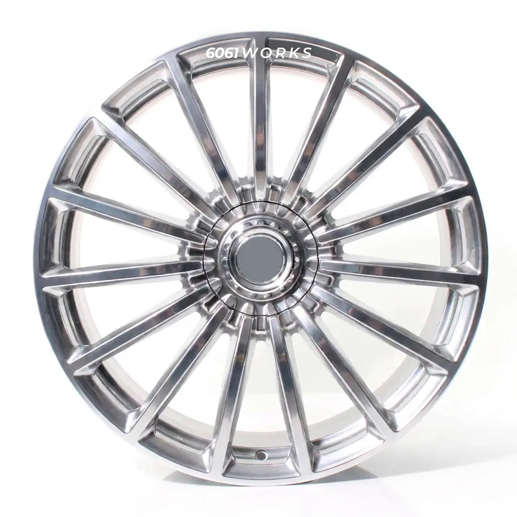 Custom forged wheels for Mercedes-Benz GLS 63 4MATIC+ X167 | 6061works OEM AMG A1674018300 A1674018400 style
