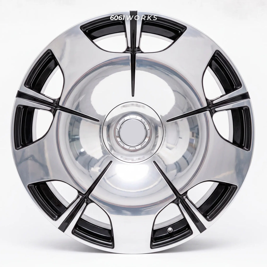 Mercedes-Benz S 450E L W223 Facelift custom forged wheels | OEM Maybach Monogram multi spoke style