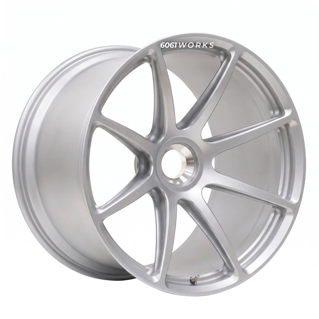 Custom forged wheels for Porsche 911 992.2 GTS series | 6061works Forgeline GE1 design