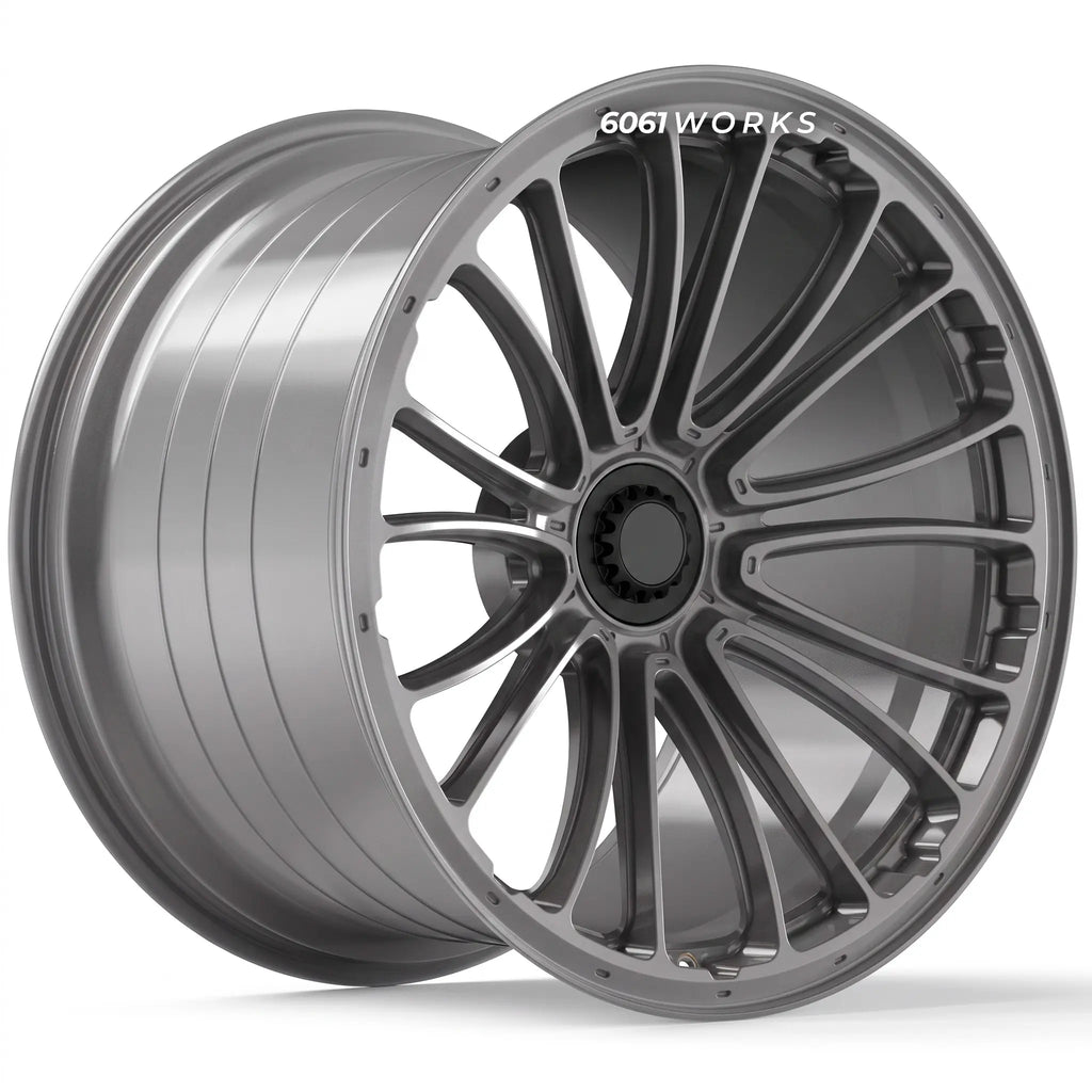 Custom forged wheels for Porsche 911 992 GTS series | 6061works Vorsteiner x Gunther Werks GW9-916 design