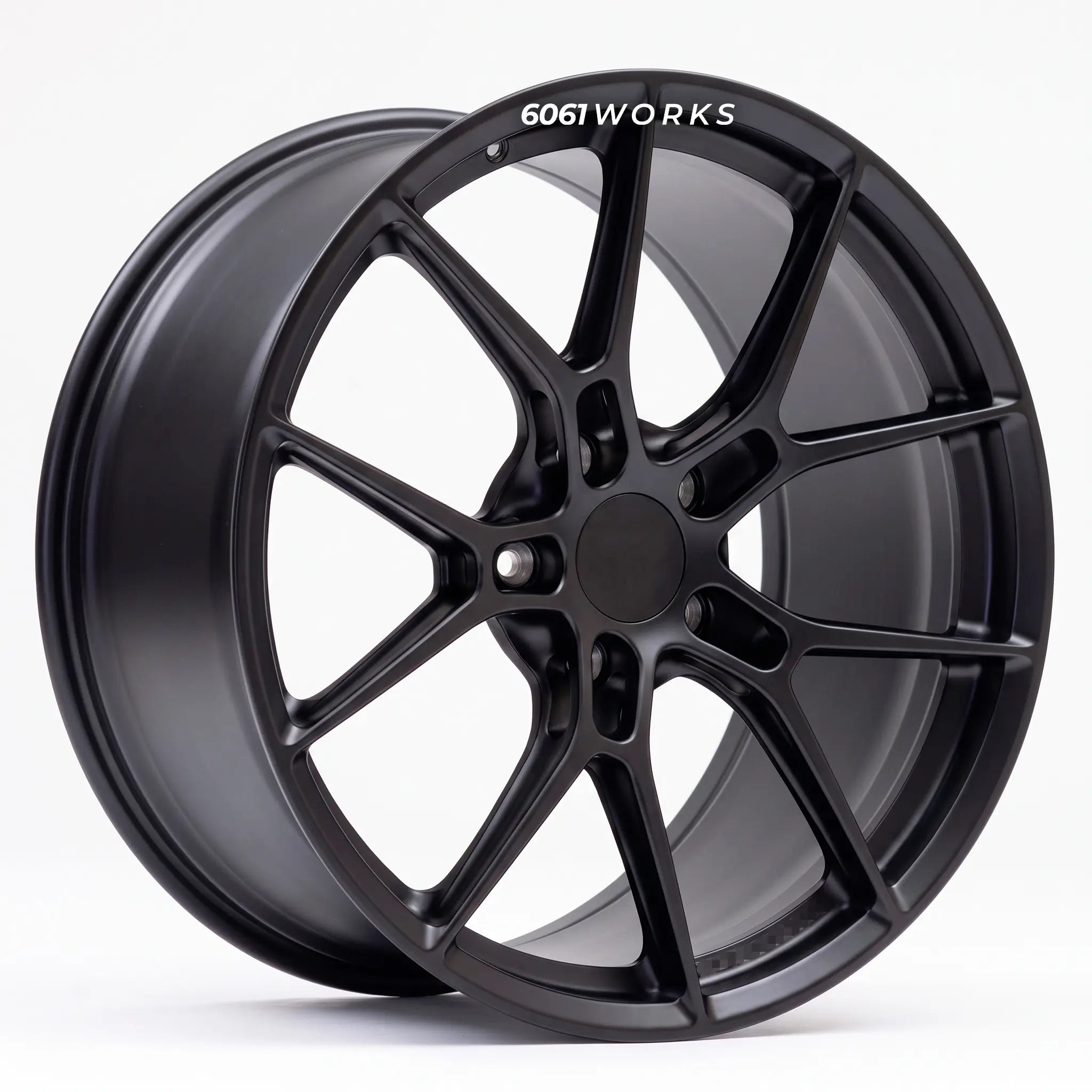 Custom forged wheels for Porsche 911 992.2 Carrera T, S, 4S | 6061works Manthey Lightweight style