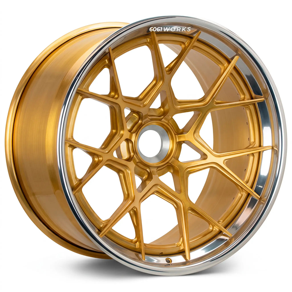 Porsche 911 992.2 GT3 S/C 3-piece forged wheels | Vossen S21-07 style