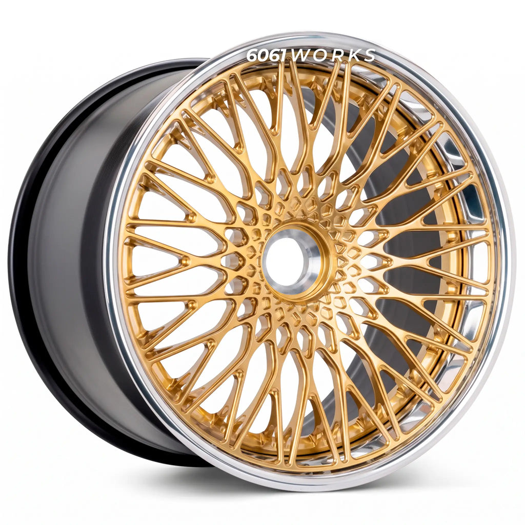 Porsche 911 992.2 GT3 S/C 3-piece forged wheels | Vossen S21-09 style