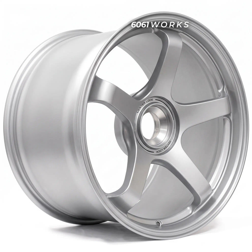 Custom forged wheels for Porsche 911 992.2 GT3 S/C | 6061works Advan Racing GT Centerlock design
