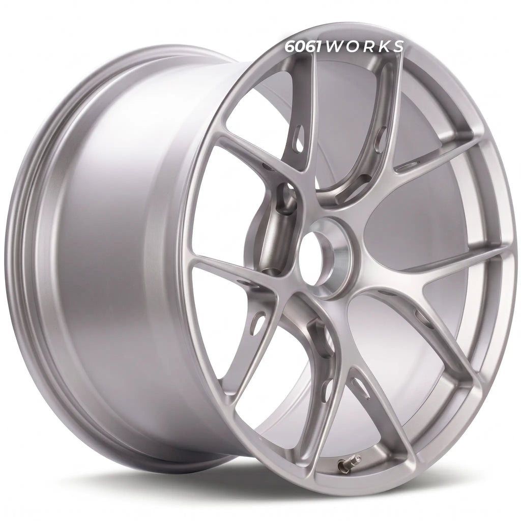 Custom forged wheels for Porsche 911 992.2 GT3 S/C | 6061works FI-R Centerlock design