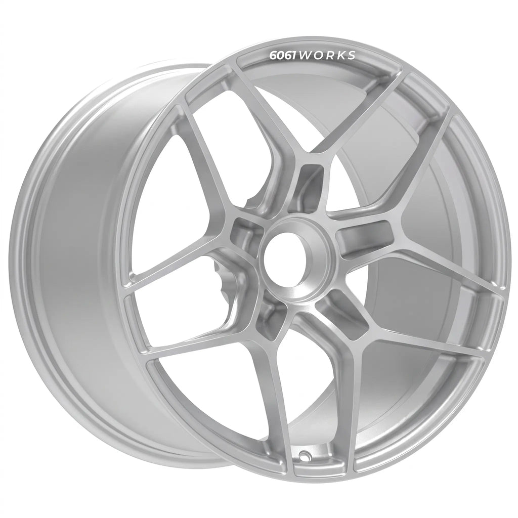 Custom forged wheels for Porsche 911 992.2 GT3 S/C | 6061works Forgeline VV1R-CL design