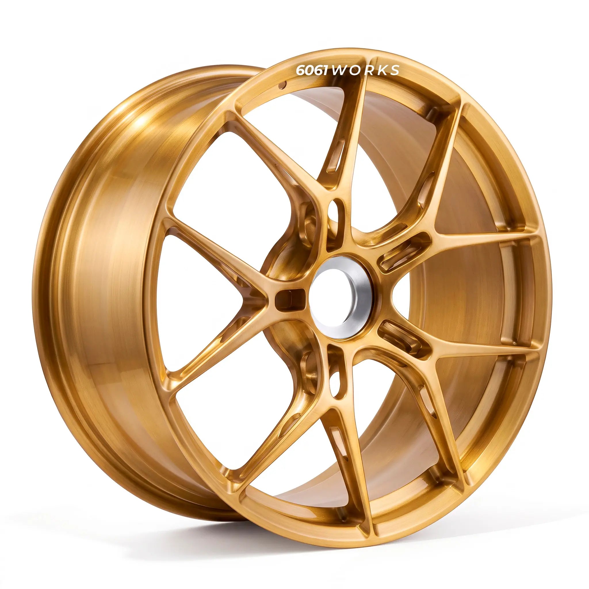 Custom forged wheels for Porsche 911 992.2 GT3 S/C | 6061works Manthey Racing OM-1 design