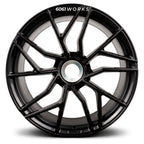 Custom forged wheels for Porsche 911 992.2 GT3 S/C | 6061works TECHART Formula VII Race design