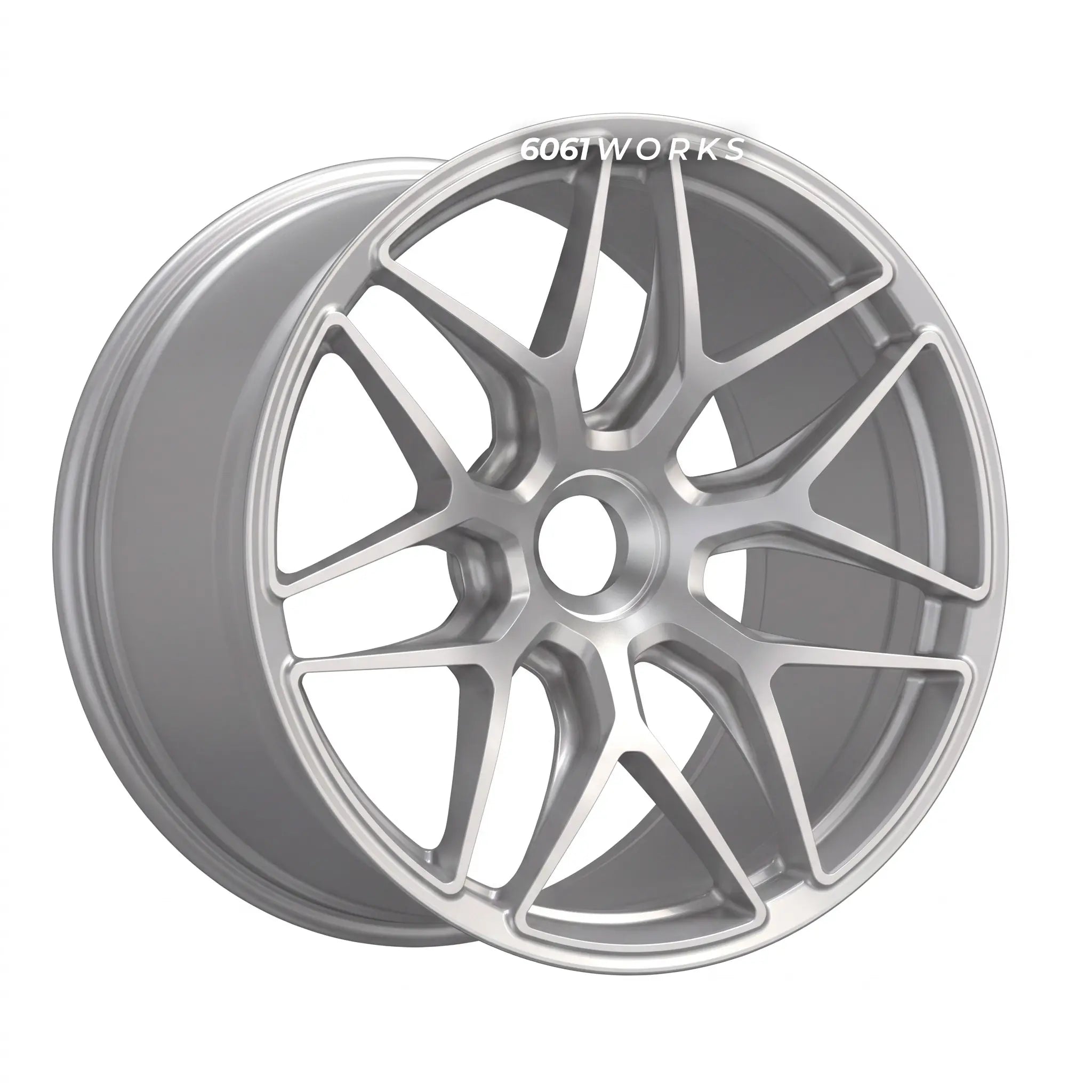 Custom forged wheels for Porsche 911 992.2 GT3 | 6061works Forgeline NW105 design