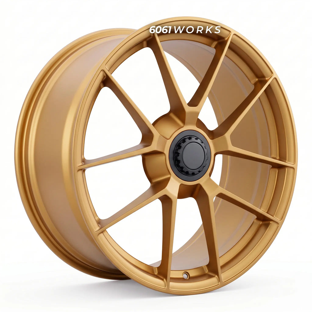 Custom forged wheels for Porsche 911 992.2 GTS | 6061works 992.2 Carrera GTS style