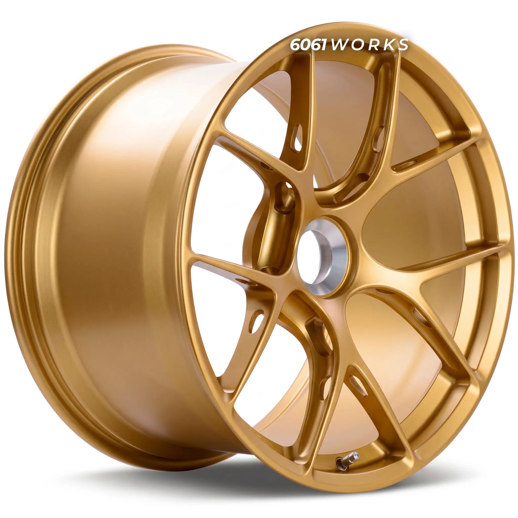 Custom forged wheels for Porsche 911 992.2 Turbo S T-Hybrid | 6061works FI-R Centerlock design