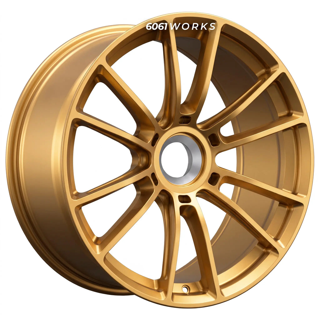 Porsche 911 992.2 Turbo S T-Hybrid forged wheels | Forgeline SS1R style