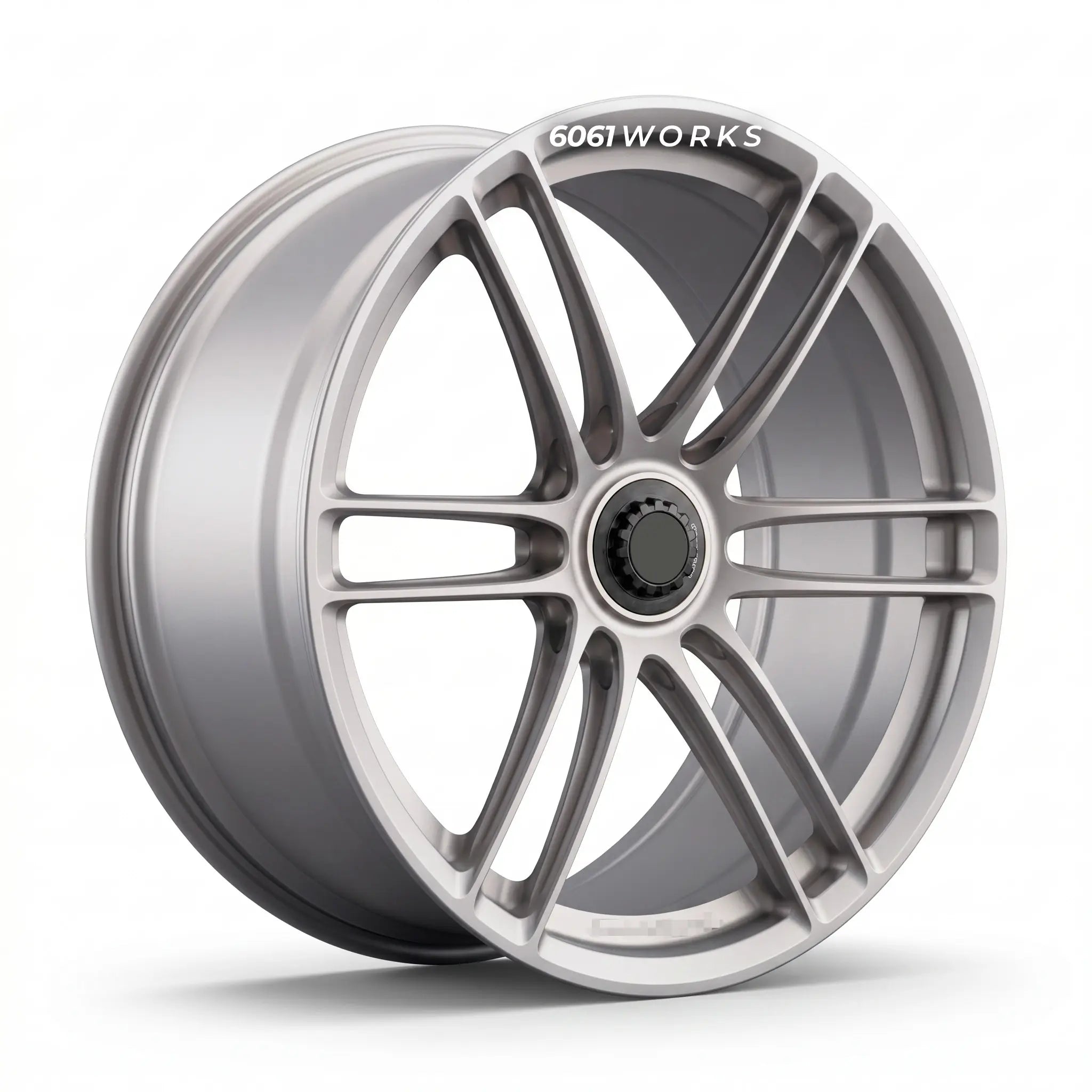 Custom forged wheels for Porsche 911 992.2 Turbo S T-Hybrid | 6061works 992.2 Manthey style