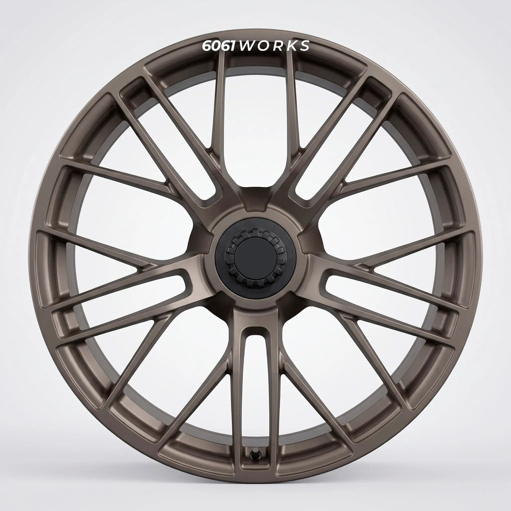 Porsche 911 992.2 Turbo S T-Hybrid forged wheels | OEM 992.2 Turbo S style custom fit