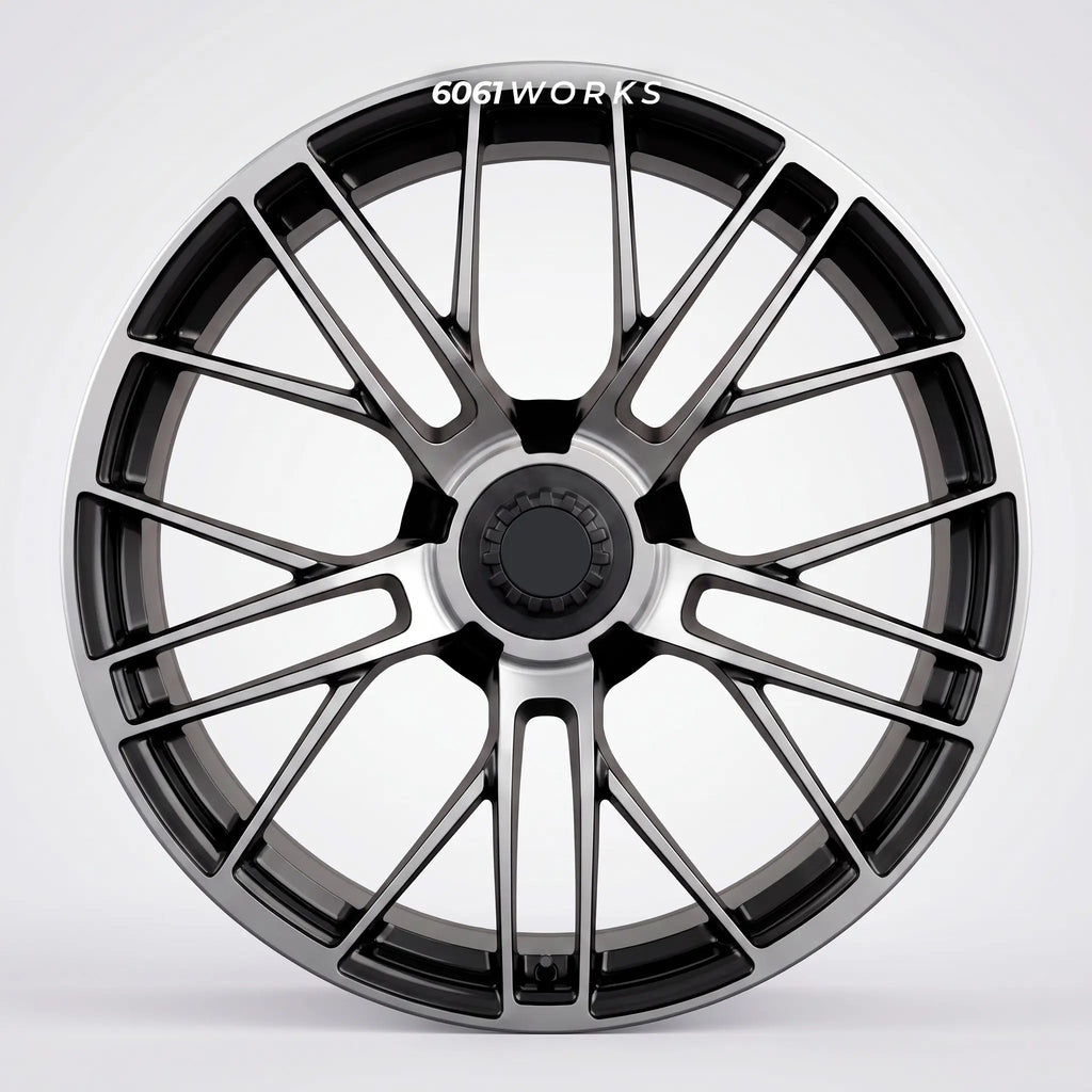 Porsche 911 992.2 Turbo S T-Hybrid forged wheels | OEM 992.2 Turbo S style custom fit