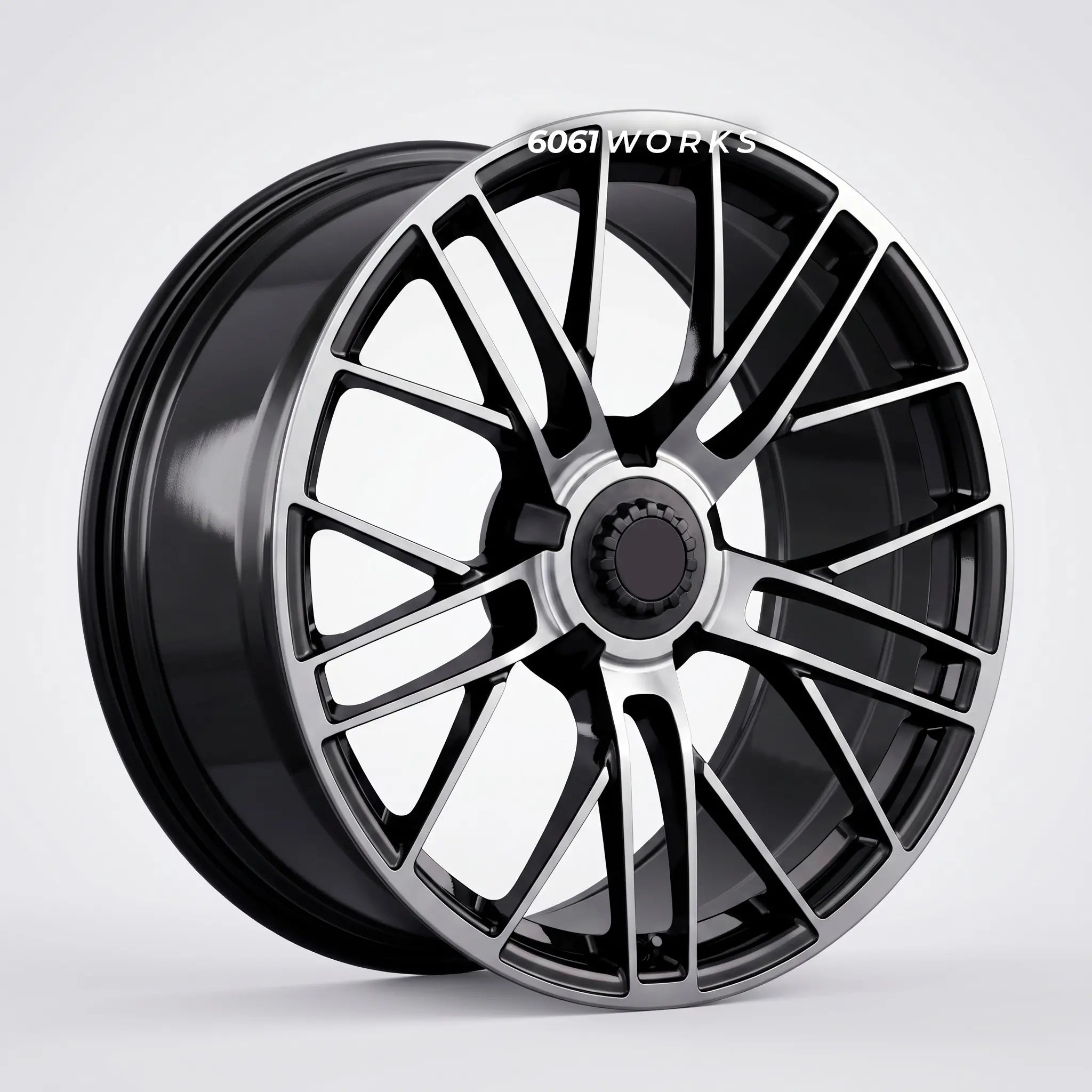 Custom forged wheels for Porsche 911 992.2 Turbo S T-Hybrid | 6061works 992.2 Turbo S style