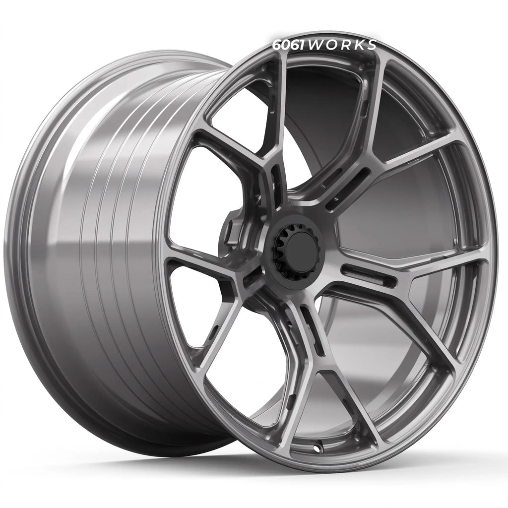 Custom forged wheels for Porsche 911 992 GTS series | 6061works Vorsteiner x Gunther Werks GW9-904 design