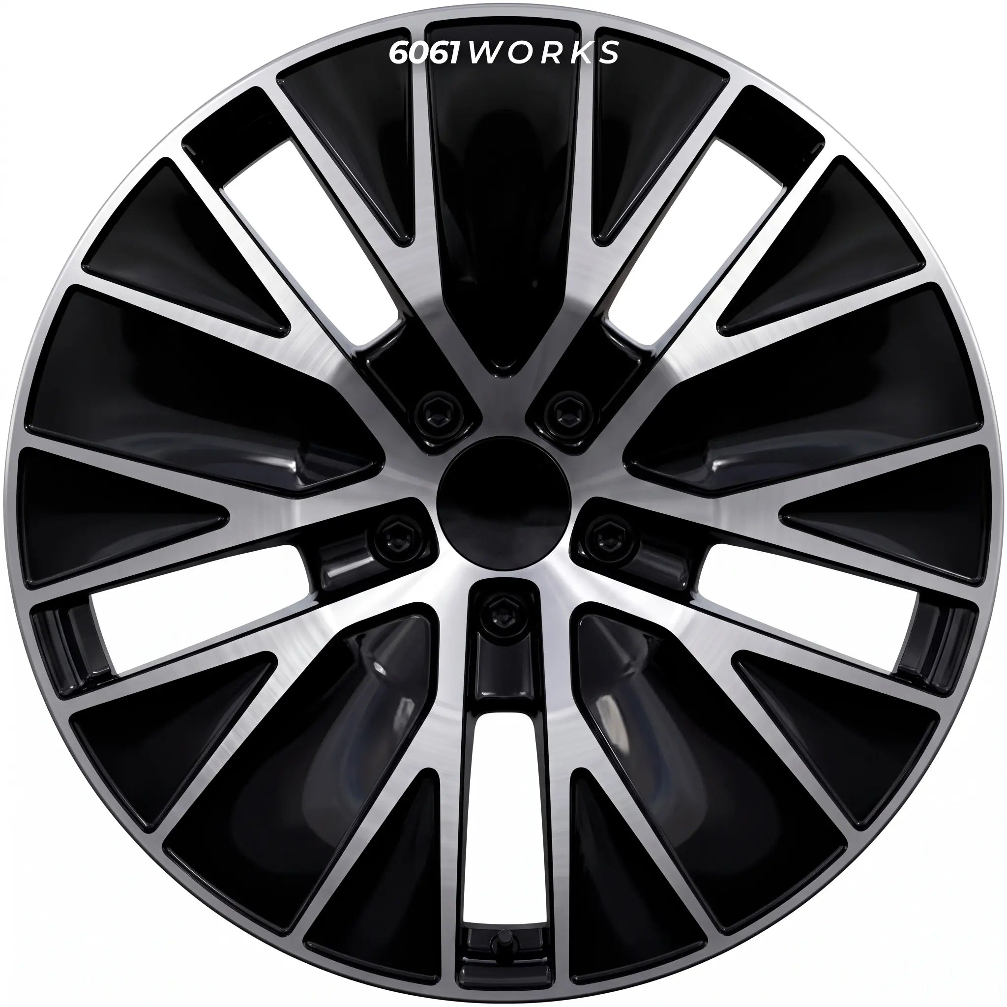 Custom forged wheels for 2026 Porsche Cayenne Coupé Electric | 6061works Turbo Sport Aero style