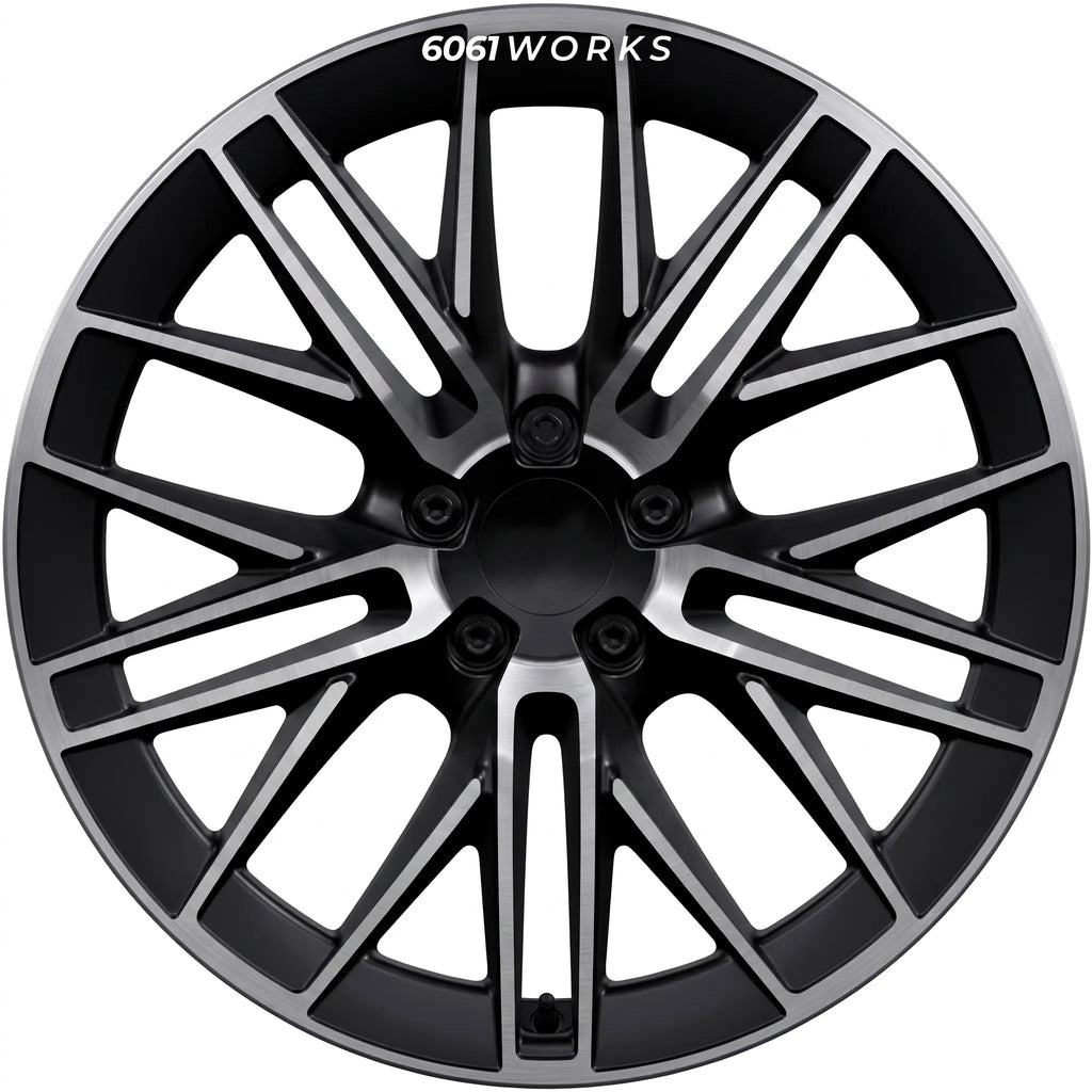 Porsche Cayenne Electric custom forged wheels | SportTechno style design