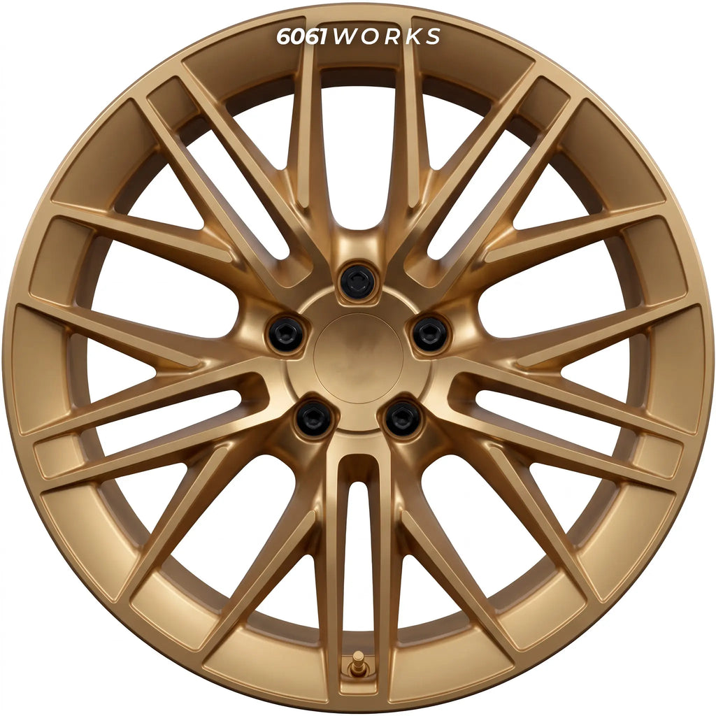 Porsche Cayenne Electric custom forged wheels | SportTechno style design