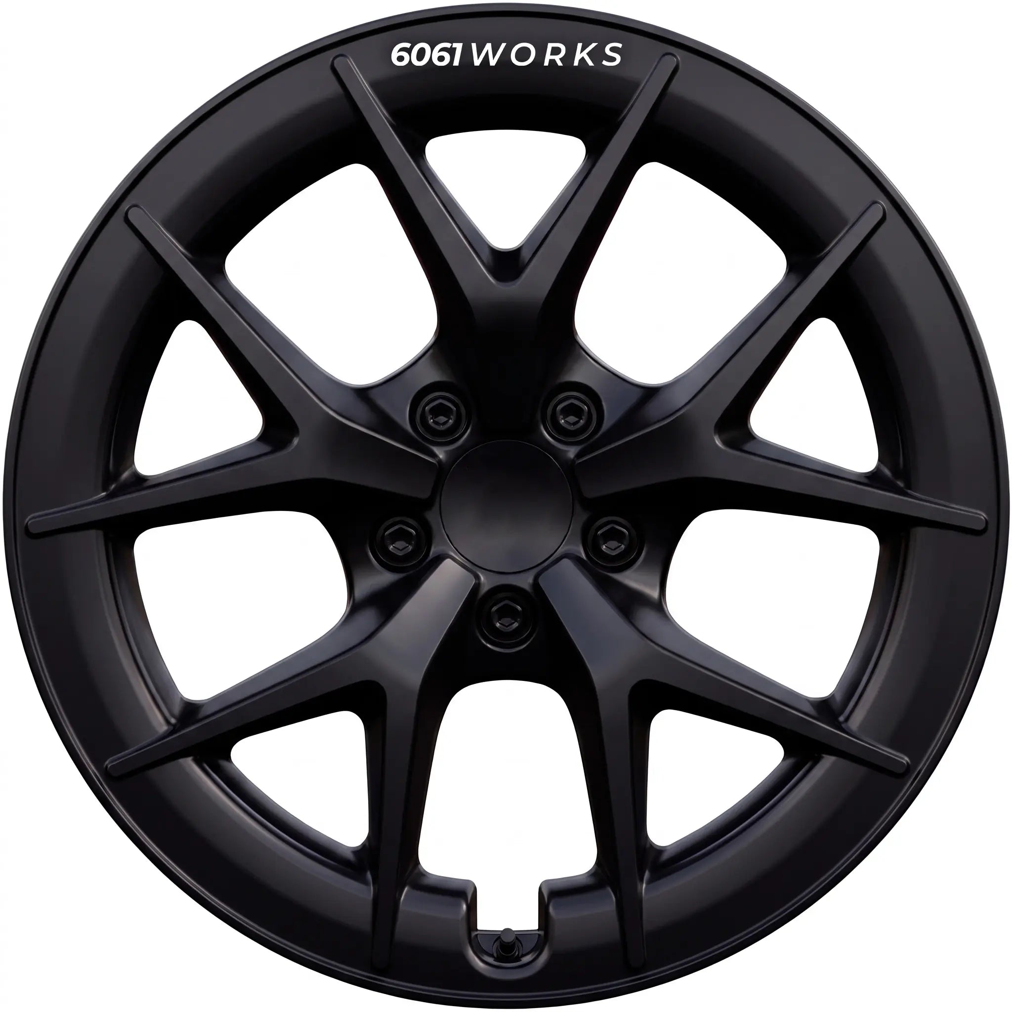 Custom forged wheels for 2026 Porsche Cayenne S Coupé Electric | 6061works RS Spyder Design style